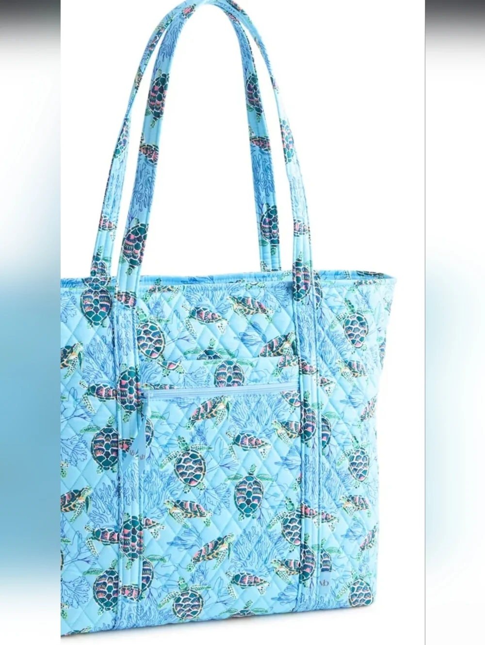 Vera Bradley Vera Tote Sea Turtles NWT - Picture 4 of 15